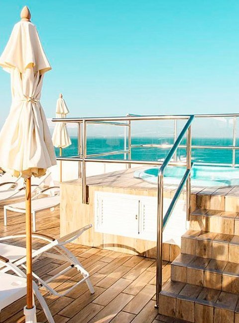 Jacuzzi - sundeck ocean view coral ocean view hotel costa adeje Jacuzzi - sundeck ocean view coral ocean view hotel costa adeje