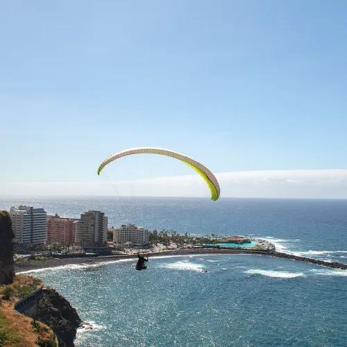 Paragliding over the coast Coral Hotels Paragliding over the coast Coral Hotels